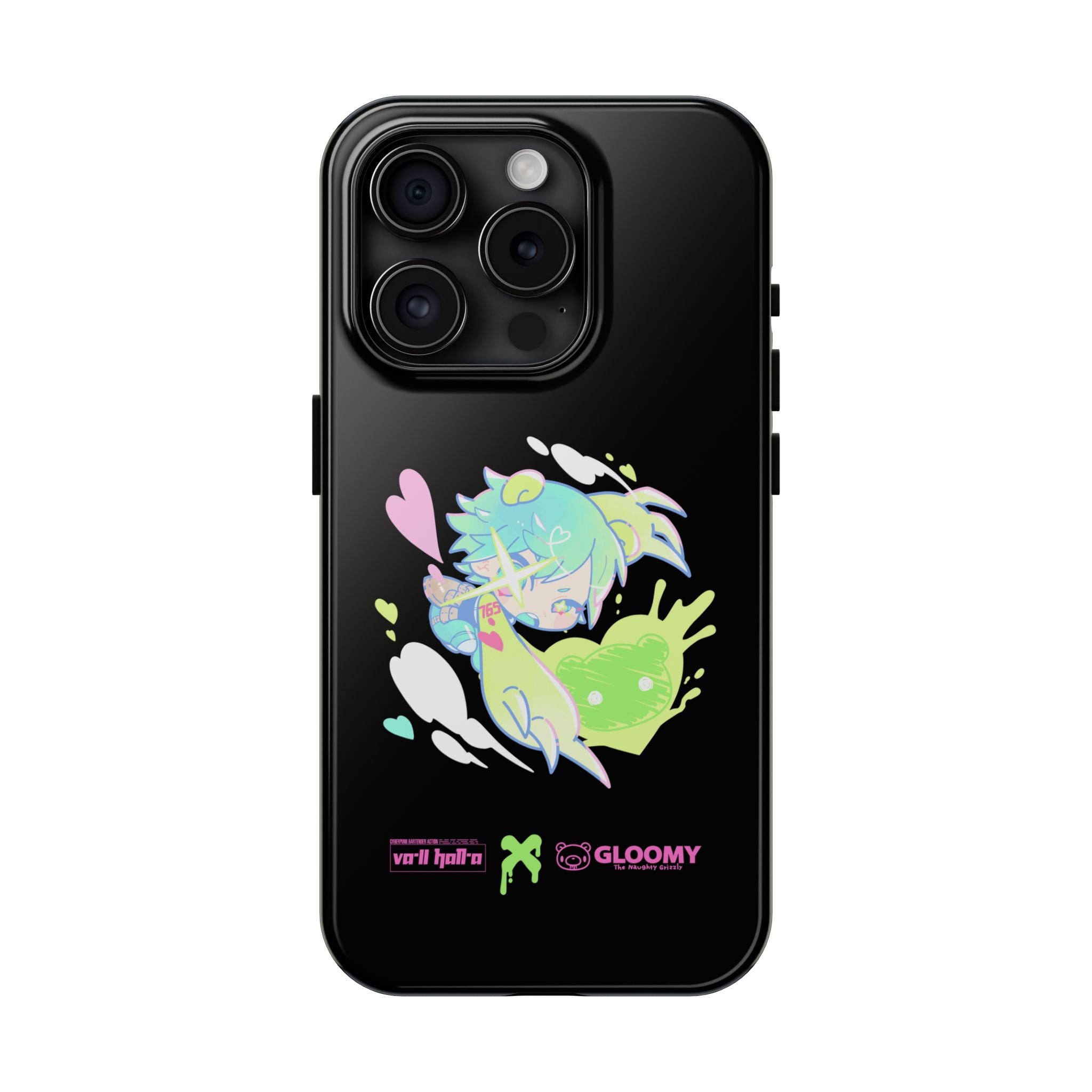 VA-11 HALL-A x Gloomy Bear Sei - iPhone Case